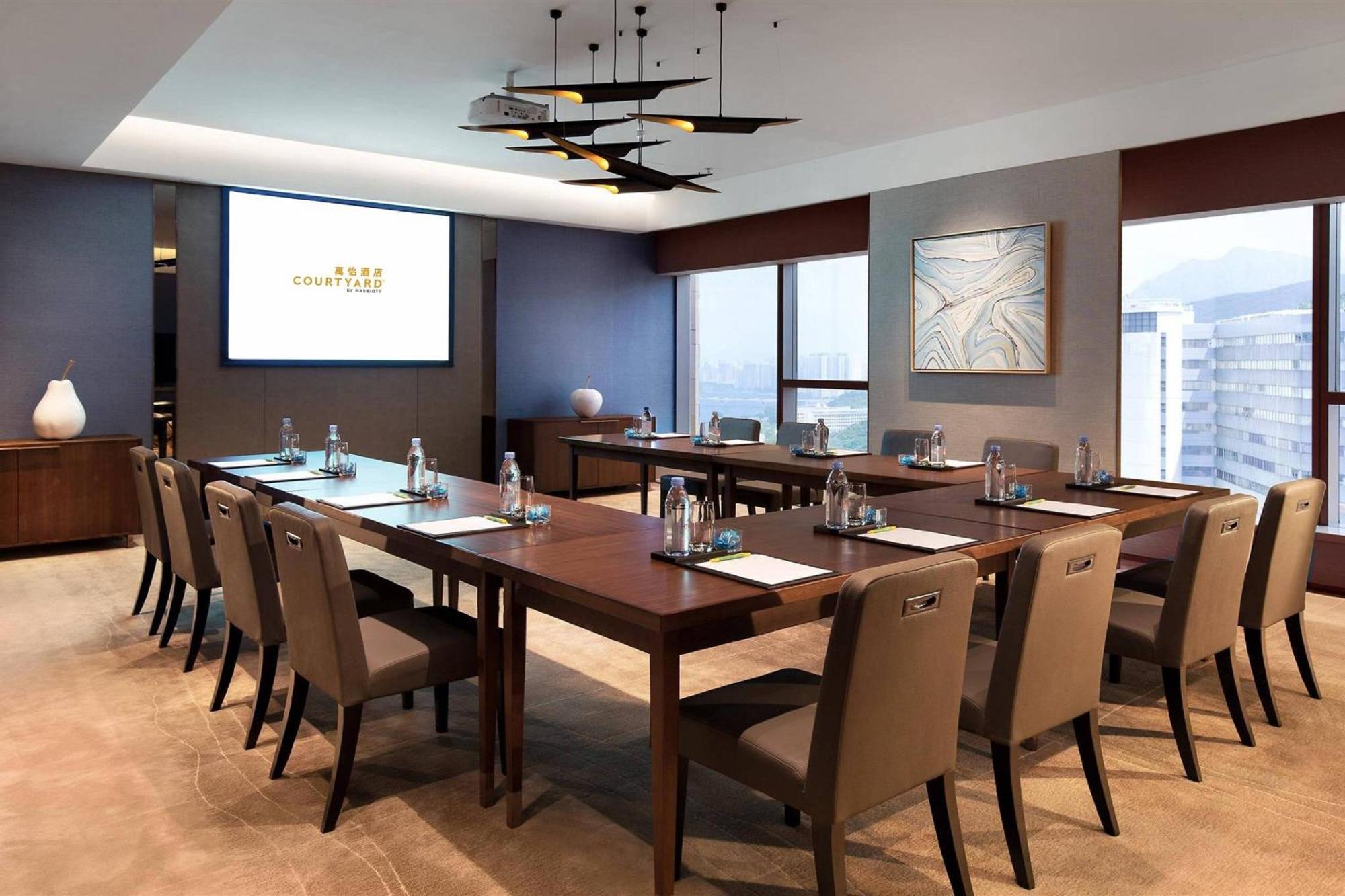 Courtyard By Marriott Hong Kong Sha Tin Hotell Exteriör bild