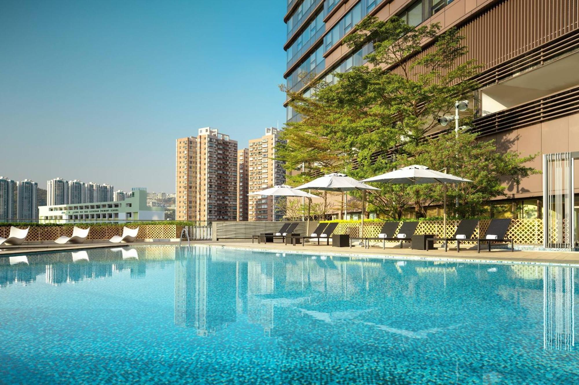 Courtyard By Marriott Hong Kong Sha Tin Hotell Exteriör bild